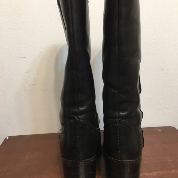 Frye Flynn Leather mid-Calf Pull-on-Boots. Size 8m - Picture 12 of 16
